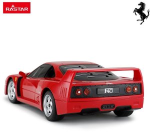 Ferrari F40 R/C skala 1:24 Rastar 78800 samochód sterowany czerwony 9