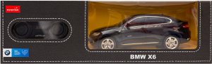 BMW X6 skala 1:24 Rastar 31700 samochód sterowany czarny 2