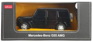 Mercedes-Benz G55 skala 1:24 Rastar 30500 samochód sterowany czarny 2