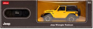 Jeep Wrangler JL skala 1:24 Rastar 79500 samochód sterowany żółty 2