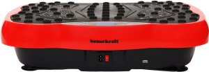 Platforma treningowa wibrująca wibracyjna masażer z pilotem i muzyką Bauerkraft czerwona 2