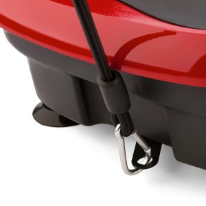 Platforma treningowa wibrująca wibracyjna masażer z pilotem i muzyką Bauerkraft czerwona 5