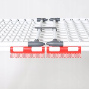 Stojąca suszarka na pranie odzież bieliznę składana balkonowa mocna duża XL 10