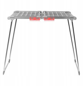 Stojąca suszarka na pranie odzież bieliznę składana balkonowa mocna rozsuwana XXL 2