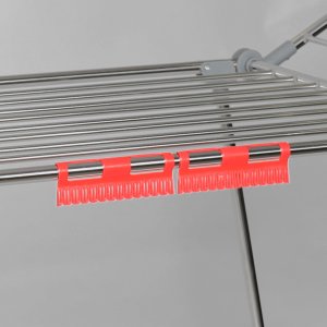 Stojąca suszarka na pranie odzież bieliznę składana balkonowa mocna rozsuwana XXL 9