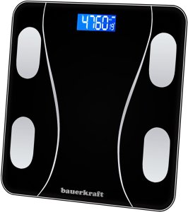 Waga łazienkowa analityczna inteligentna smart aplikacja do 180 kg 9