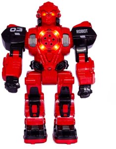 ROBOT WIELOFUNKCYJNY STEROWANY PILOTEM - FUNKCJE DŹWIĘKOWE, RUCHOWE I ŚWIETLNE 2