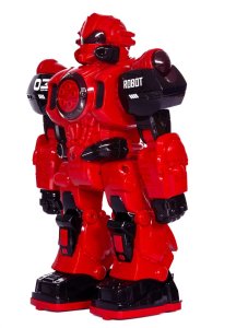 ROBOT WIELOFUNKCYJNY STEROWANY PILOTEM - FUNKCJE DŹWIĘKOWE, RUCHOWE I ŚWIETLNE 3