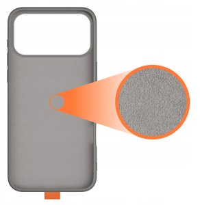 Etui z Paskiem na palec Matowe do iPhone 17 Pro Max |do MagSafe +Szkło 5