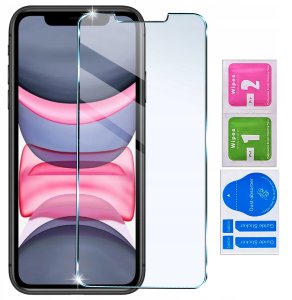 Etui z Paskiem na palec Matowe SZARE do iPhone 11 |do MagSafe +Szkło 13