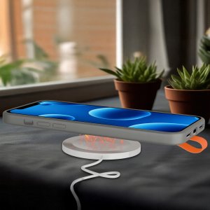 Etui z Paskiem na palec Matowe SZARE do iPhone 11 |do MagSafe +Szkło 4