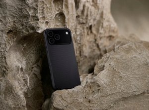 Pitaka Aramid ProGuard Case, Black/Grey - iPhone 17 Pro Max 5