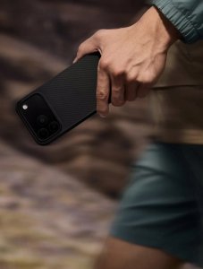 Pitaka Aramid ProGuard Case, Black/Grey - iPhone 17 Pro Max 6