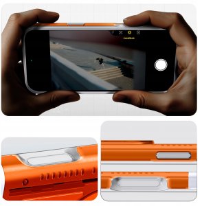 Spigen Spigen Classic C1 MagSafe, tangerine - iPhone 17 Pro Max 9