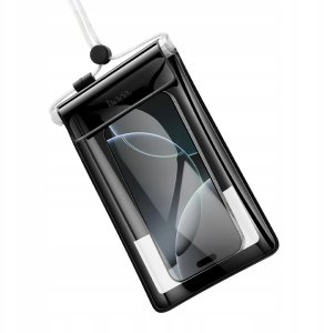 Wodoodporne etui na telefon Hoco BAG32 czarne 6