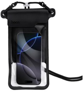 Hoco Wodoodporne etui na telefon Hoco BAG31 czarny 2