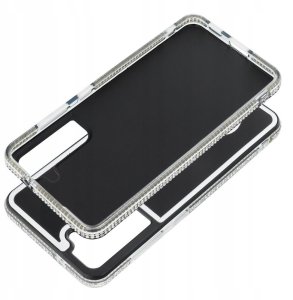 Futerał TEDDY BEAR do SAMSUNG A17 srebrny 2