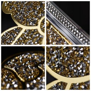 Futerał TEDDY BEAR do SAMSUNG S25 FE złoty 7