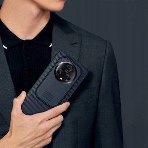 Etui Nillkin CamShield Pro do Honor Magic 5 Pro (Czarne) 11