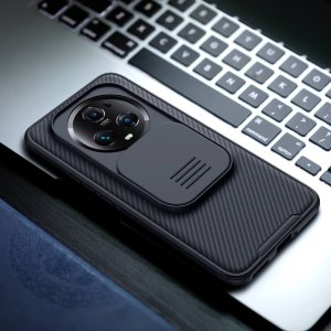 Etui Nillkin CamShield Pro do Honor Magic 5 Pro (Czarne) 4