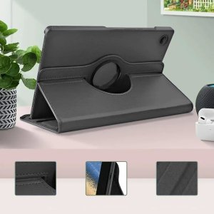 Etui na tablet Strado obrotowe do Samsung Galaxy Tab A9 Plus 11 Czarne 2