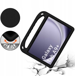 Etui FunColor do Samsung Galaxy Tab A9 Plus 11 (Czarne) 3