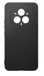 krainaGSM Etui Czarne Matowe Silikon Slim do Realme 14 Pro+ Plus 5G 5