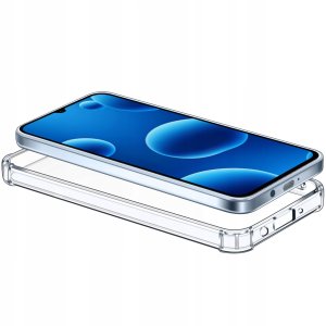 krainaGSM Etui PANCERNE Wzmacniane do Xiaomi Redmi A5 ANTI-SHOCK CLEAR CASE +3x SZKŁO 4