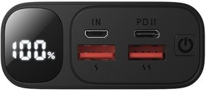 BWOO Power bank 22,5W, 20000 mAh z wyświetlaczem LCD, czarny 3