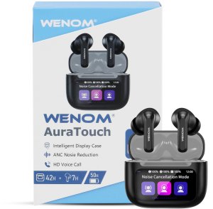 Słuchawki bezprzewodowe Sportowe Bluetooth 5.4 z ANC i etui powerbankiem PL 16