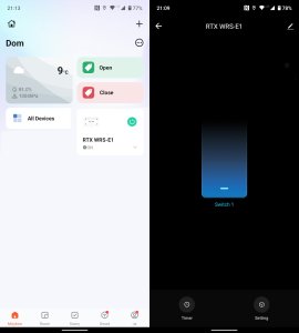 RTX Moduł Przekażnik Światła Sterownik Oświetlenia 1OB. WiFi TUYA Smart Eco* 2