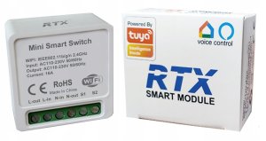 RTX Moduł Przekażnik Światła Sterownik Oświetlenia 1OB. WiFi TUYA Smart Eco* 10