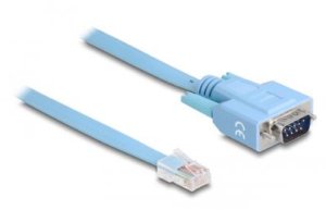 Kabel Delock DELOCK Adapter RS-232 DB9 wtyk do 1 x szeregowy RS-232 RJ45 3