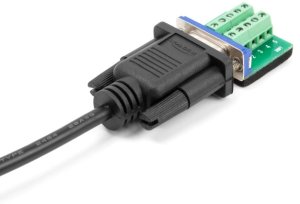 DELOCK Seriell Kabel RS-232 D-Sub9 St zu St m. Steckergehäus 2