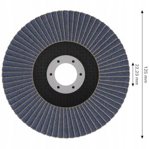 Tarcza listkowa X451 125mm T29 G40 2