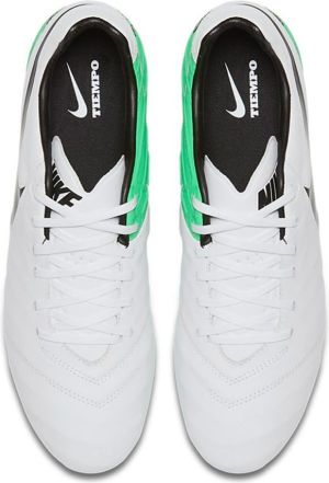 Nike Buty piłkarskie Tiempo Legacy II FG biało-zielone r. 42 (819218 103) 2