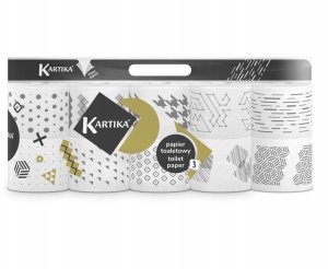 TOILET PAPER KARTIKA BLACK 200 10ROL 3L 2