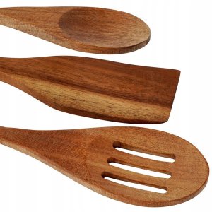 Przybory kuchenne drewniane zestaw 3 szt. 8