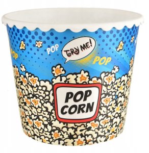 Pojemnik na popcorn i chipsy 2,3 l 3