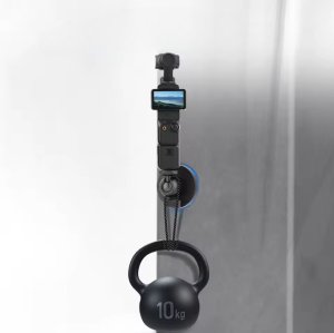 MAGNETYCZNY UCHWYT 360 Z GWINTEM 1/4" GOPRO DO KAMER SPORTOWYCH, M.IN. DJI OSMO POCKET, ACTION, GOPRO HERO 5