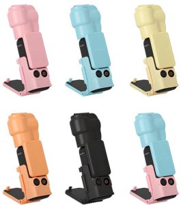 SunnyLife POKROWIEC ETUI OCHRONNE  OSŁONA CHRONIĄCA GIMBALA I EKRAN DO DJI OSMO POCKET 3 (POMARAŃCZOWA) 12