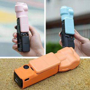 SunnyLife POKROWIEC ETUI OCHRONNE  OSŁONA CHRONIĄCA GIMBALA I EKRAN DO DJI OSMO POCKET 3 (POMARAŃCZOWA) 13
