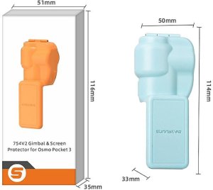 SunnyLife POKROWIEC ETUI OCHRONNE  OSŁONA CHRONIĄCA GIMBALA I EKRAN DO DJI OSMO POCKET 3 (POMARAŃCZOWA) 14