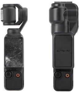 SunnyLife POKROWIEC ETUI OCHRONNE  OSŁONA CHRONIĄCA GIMBALA I EKRAN DO DJI OSMO POCKET 3 (POMARAŃCZOWA) 4