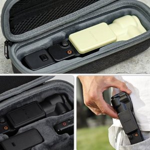SunnyLife POKROWIEC ETUI OCHRONNE  OSŁONA CHRONIĄCA GIMBALA I EKRAN DO DJI OSMO POCKET 3 (POMARAŃCZOWA) 10