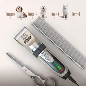 Maszynka do Strzyżenia Psów Psa Kota Zwierząt Zestaw CICHA PROFESJONALNA 4