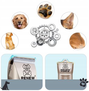 Maszynka do Strzyżenia Psów Psa Kota Zwierząt Zestaw CICHA PROFESJONALNA 10