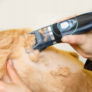 CICHA Maszynka do Strzyżenia Psów Psa Kota Zwierząt Zestaw PROFESJONALNA C8-BLUE 4