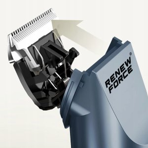 CICHA Maszynka do Strzyżenia Psów Psa Kota Zwierząt Zestaw PROFESJONALNA C8-BLUE 8