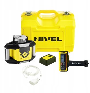 NIVEL SYSTEM NIWELATOR LASEROWY NL320R DIGITAL wiązka czerwona 6